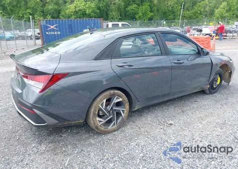 2025 Hyundai Elantra Sel Sport z USA, uszkodzony, nr VIN KMHLM4DG9SU895317